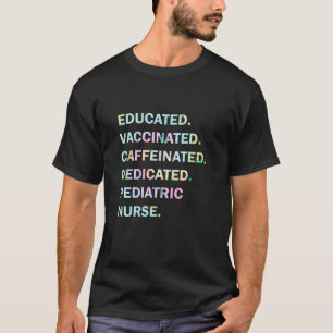 Camiseta Pediatri dedicado à cafeína licenciada e aprovada