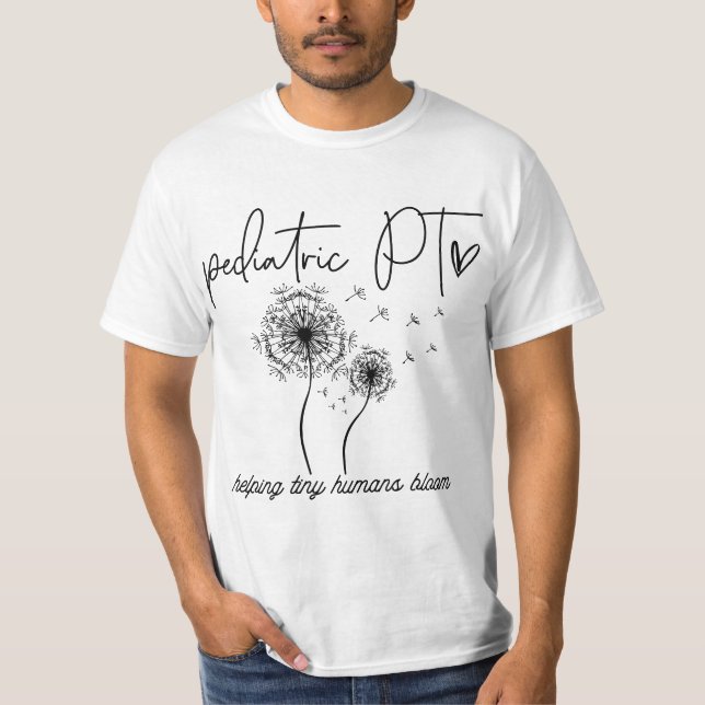 Camiseta Pediatric PT Helping Tiny Human Bloom Physical The (Frente)