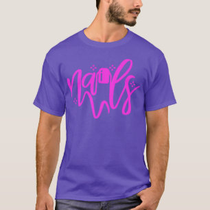 Camiseta Pedicurist de Arte do Unhas Profissional