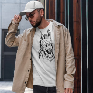 Camiseta Pedir Cavalo Rindo