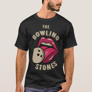 Camiseta Pedra de boliche com trocadilho engraçado