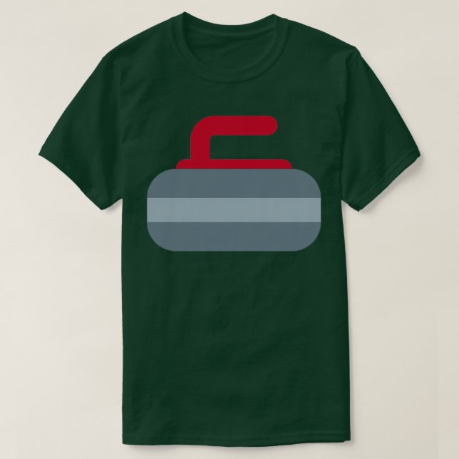Camiseta Pedra de Curling 12 (Frente do Design)
