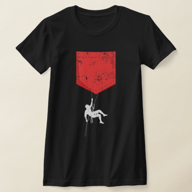Camiseta Pedra De Pedra Que Sobe De Montanha, Bouldering Ro (Postura )