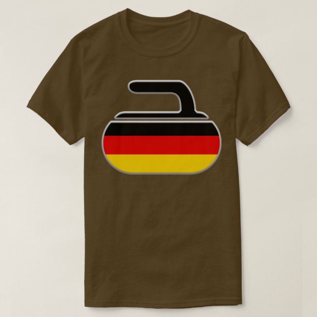 Camiseta Pedra de Sinalizador Alemão de Curva (Frente do Design)