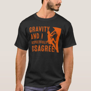 Camiseta Pedra Escalada Para Homens Atletas Boulderer