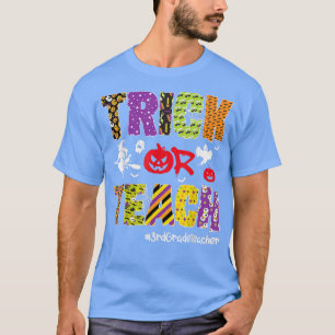 Camiseta Pedra Ou Ensino Professora De 3º Grau Abóbora-De-H