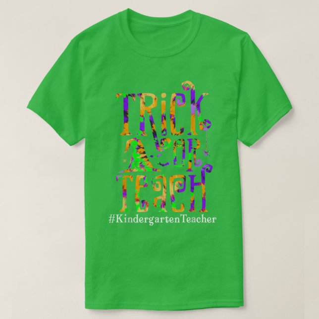 Camiseta Pedra Ou Ensino Professora Do Jardim De Infância T (Frente do Design)
