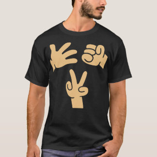 Camiseta Pedra, Papel e Tesoura S2 (103)