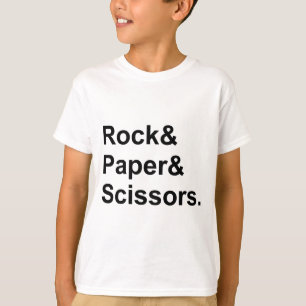 Camiseta Pedra Papel Tesoura   Jogo de Azar