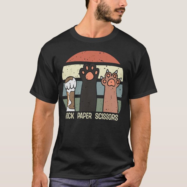 Camiseta Pedra Papel Tesoura S2 (23) (Frente)