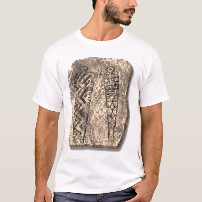 Camiseta Pedra pictográfica (Frente)