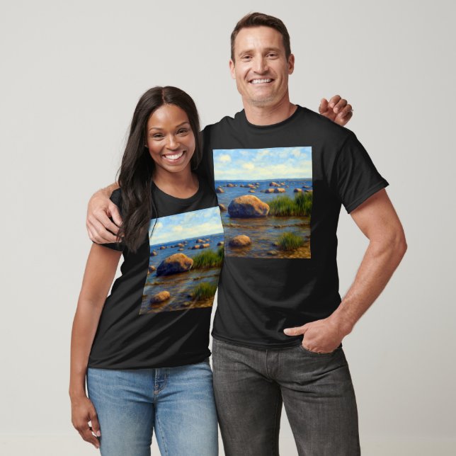 Camiseta Pedras de Vormsi (Unissex)