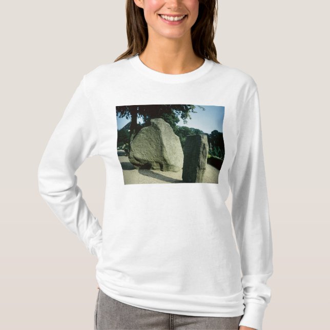 Camiseta Pedras do rune de Viking (Frente)