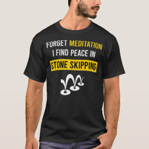 Camiseta Pedras Saltando Pedras Rochas Esquiando