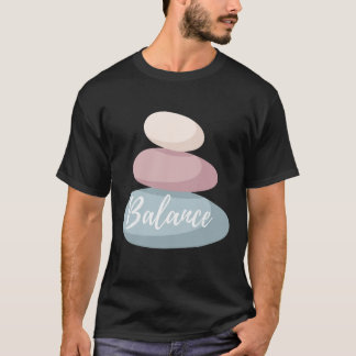 Camiseta Pedras Zen de Equilíbrio Design Minimalista – Aten
