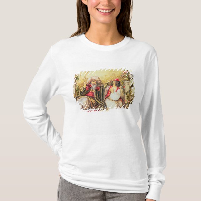 Camiseta Pedrillo que exerce Osmin com a bebida (Frente)