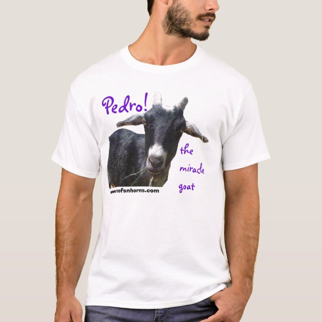 Camiseta Pedro a cabra do milagre (Frente)