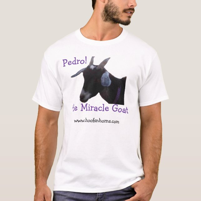 Camiseta Pedro a cabra do milagre (Frente)