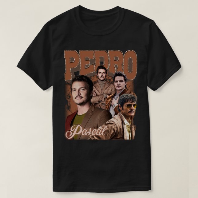 Camiseta Pedro Pascal4 (Frente do Design)