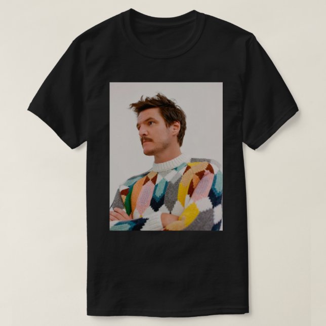 Camiseta Pedro Pascal 179 (Frente do Design)