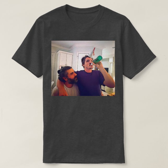 Camiseta Pedro Pascal OsIsaac (Frente do Design)