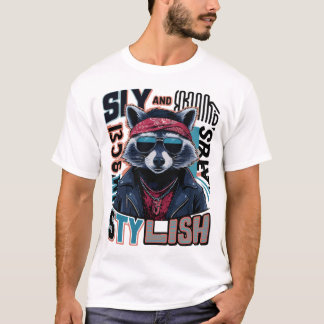 Camiseta Pedro Raccoon na moda