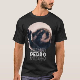 Camiseta Pedro Racoon Dance Popular Internet Memache D