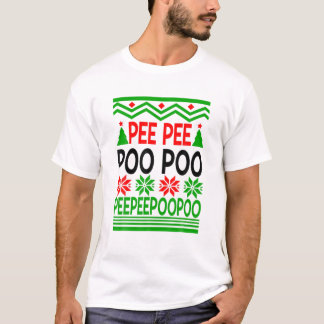 Camiseta Pee Poo Poo Feia Doce De Natal