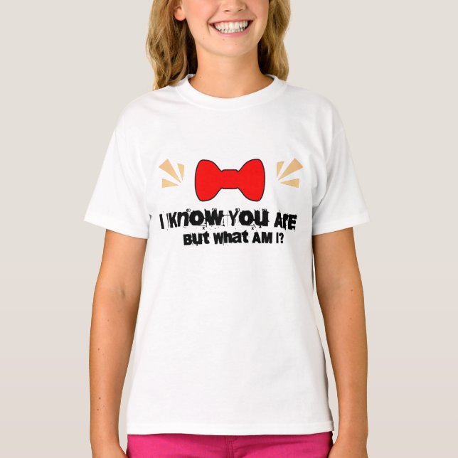 Camiseta Pee Wee Herman Eu Sei Que Você É, Mas O Que Eu Sou (Frente)