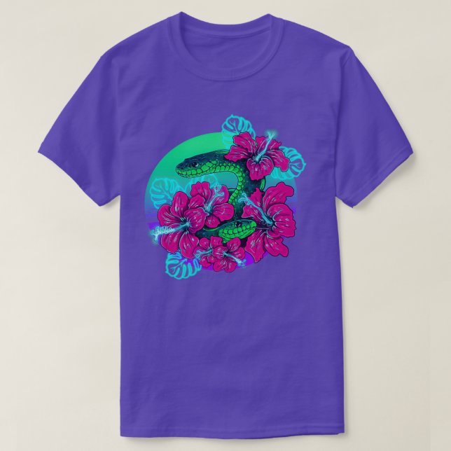 Camiseta PeekABoo Green and Pink  (Frente do Design)