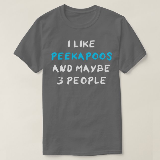 Camiseta Peekapoo (Frente do Design)