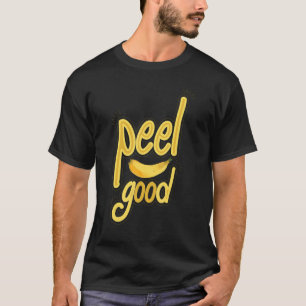 Camiseta Peel Good Women Banana Yellow Fruta Love 1
