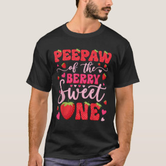 Camiseta Peepaw Do Berry Sweet One Strawberry 1Rua Birth