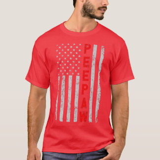 Camiseta Peepaw Patriotic Funny Dia de os pais Vintage Amér