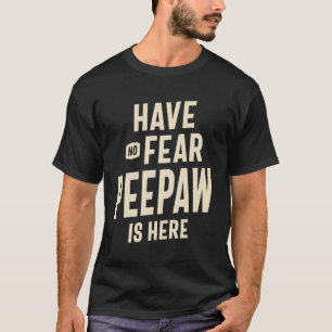 Camiseta Peepaw sem rosto O vovô Pai