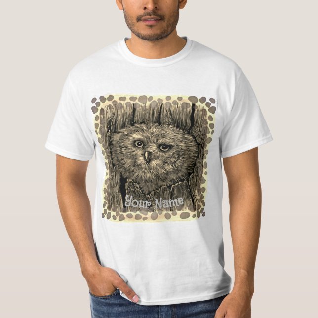 Camiseta Peeper Owl (Frente)