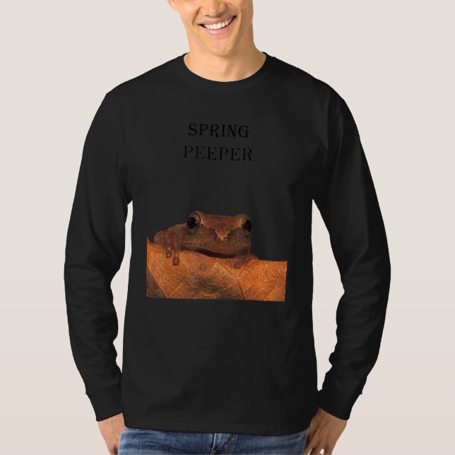 Camiseta Peeping Spring Peeper (Frente)