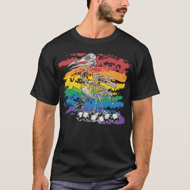 Camiseta Peer Queer - Skelican (Frente)