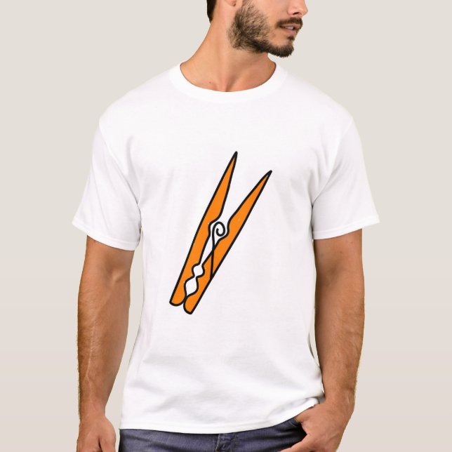 Camiseta Peg de roupa (Frente)