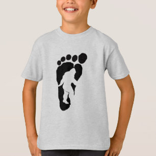 Camiseta Pegada de Bigfoot
