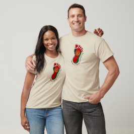 Camiseta Pegadas AFG Adult T Shirt