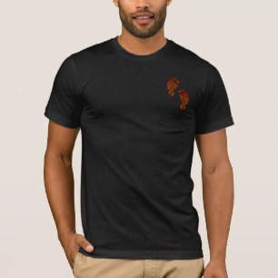 Camiseta Pegadas de Bebê