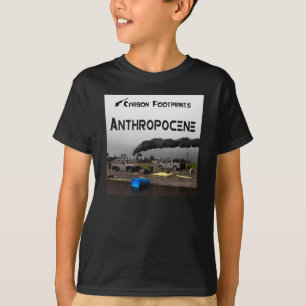 Camiseta Pegadas de carbono - Antropoceno