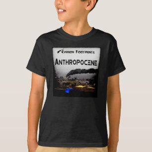 Camiseta Pegadas de carbono - Antropoceno