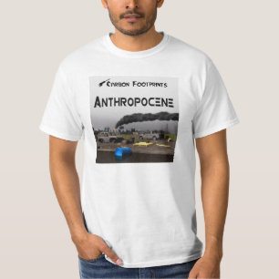 Camiseta Pegadas de carbono - Antropoceno