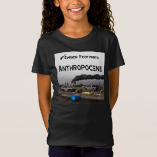 Camiseta Pegadas de carbono - Antropoceno