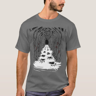 Camiseta Pegadas de Transformação do Lobisomem