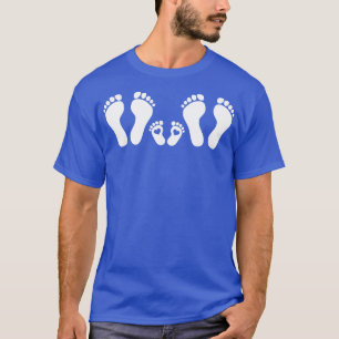 Camiseta Pegadas familiares