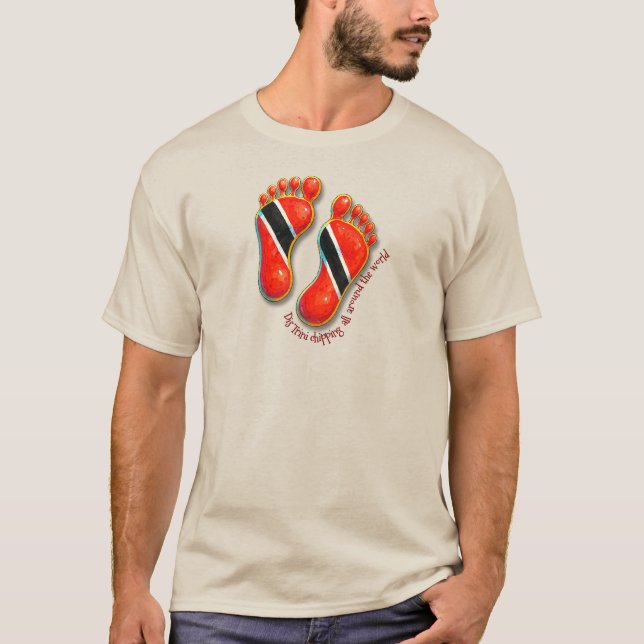 Camiseta Pegadas S2 T-Shirt - Trini (Frente)