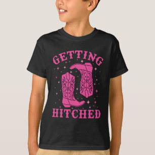 Camiseta Pegando a Bachel de Casamento Ocidental da Noiva C